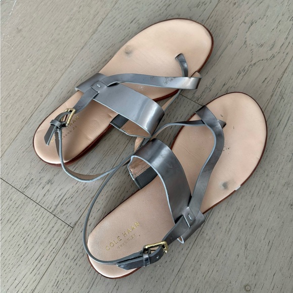 Cole Haan Anica Thong Sandal in Metallic - Picture 4 of 5